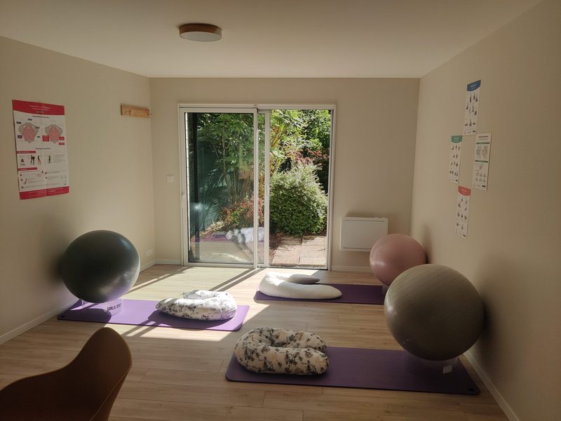 Salle de préparation à la naissance — Cabinet sage-femme Saint-Philbert-de-Grand-Lieu
